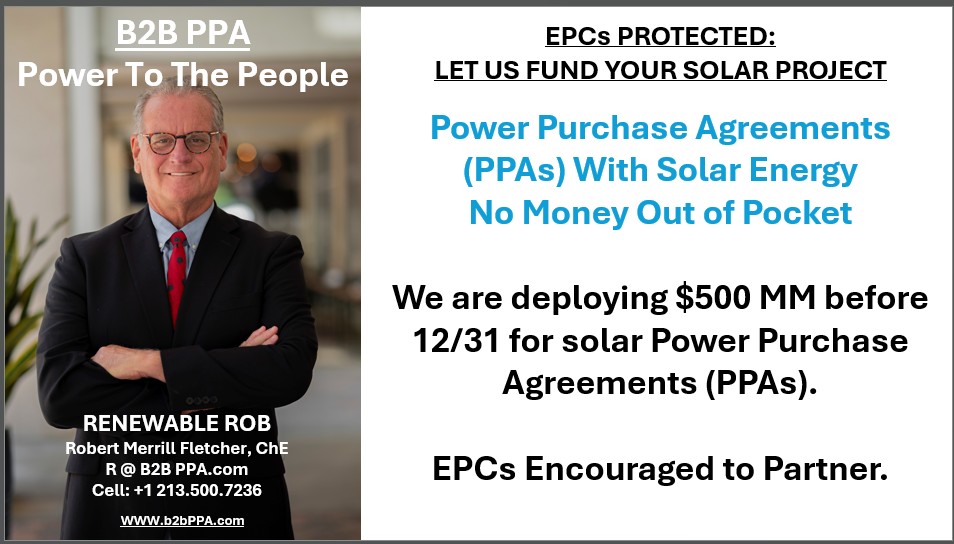 B2B PPA For EPCs